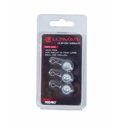 Afbeelding van Ultimate Clip On Weight Zinc 5g (3pcs)