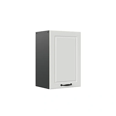 Afbeelding van Vicco Hangkast R Line, Wit Landhuis/Antraciet, 40 cm
