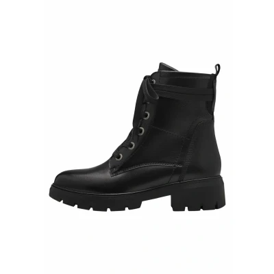 Afbeelding van Tamaris Comfort Snowboots, Dames, Maat: 36, Black nappa Leer/ synthetisch