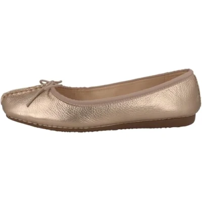 Afbeelding van Clarks Freckle Ice ballerina&#039;s voor dames, Metallic koper, 40 EU