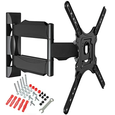 Afbeelding van tv muurbeugel draaibaar voor schermen van 32 55 inch, led, lcd, beugel met VESA Max 400 x mm, max. draagkracht 31 kg