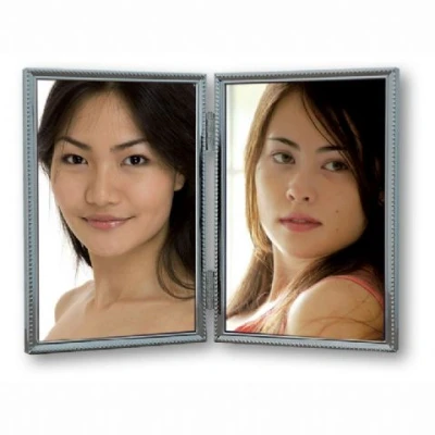 Afbeelding van Zep Fotolijst 120DS04 4R Silver 2x 10x15 cm