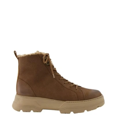 Afbeelding van Paul Green Bottines à lacets pour femme, marron, 43 EU