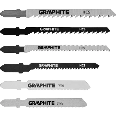 Afbeelding van GRAPHITE 57H754 Decoupeerzaagbladenset 6dlg