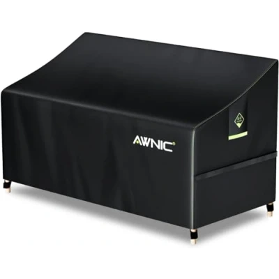 Afbeelding van Awnic Beschermhoes voor tuinbanken, waterdicht, 420D polyester, 3 zits, 160 x 70 60 / 88 cm