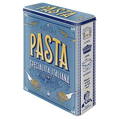Afbeelding van Bewaarblik Pasta Nostalgic Art