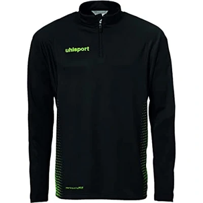 Afbeelding van Uhlsport Score Ziptop Heren Zwart / Fluo Groen Maat: L