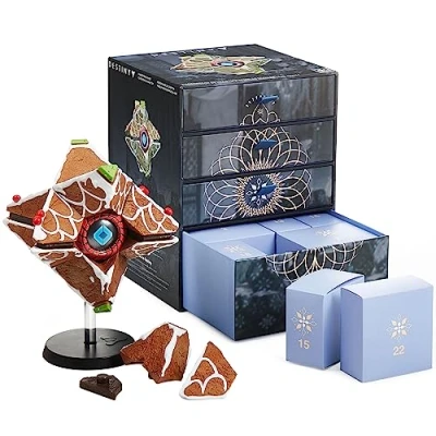 Afbeelding van Bungie Destiny Adventkalender voor 24 Dagen (Ghost Shell peperkoekfiguurtje om te bouwen)