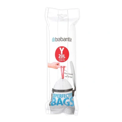 Afbeelding van Brabantia PerfectFit Afvalzak met trekbandsluiting 20 l Code Y stuks