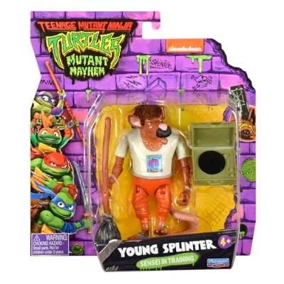 Afbeelding van Teenage Mutant Ninja Turtles Splinter actiefiguren
