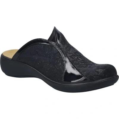 Afbeelding van Josef Seibel KORSIKA 01 Dames pantoffels Kleur: Zwart Maat: 36