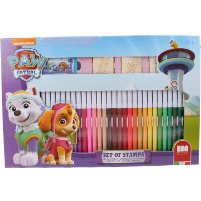 Afbeelding van PAW Patrol Skye Kleurset met Stempels, 41dlg.