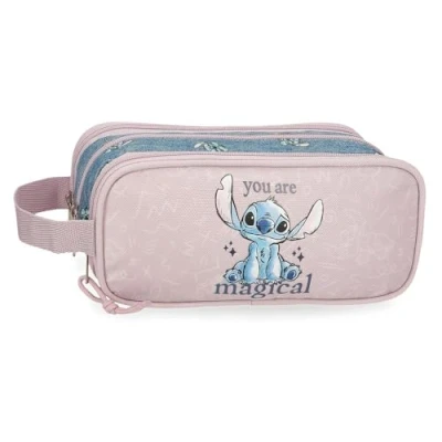 Afbeelding van Joumma Disney Stitch You Are Magical Drievoudig etui, Blauw, 22 x 10 9 cm, polyester, etui