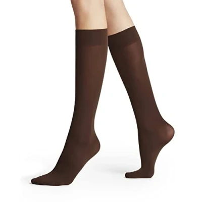 Afbeelding van Falke KNIESTRÜMPFE PURE MATT Sokken, Dames, Maat: 39 42, Brenda (5179)