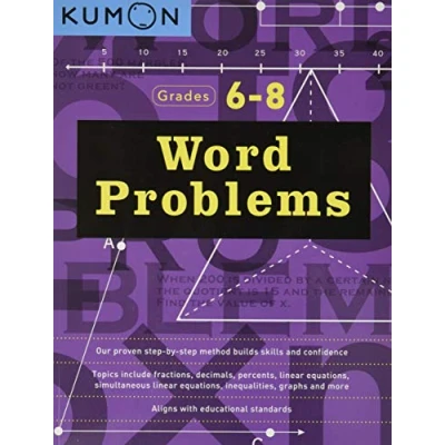 Afbeelding van Word Problems Grades 6 8
