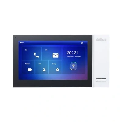 Afbeelding van Dahua Technology VTH2421FW P video intercomsysteem 17,8 cm (7&quot;) Zwart, Wit
