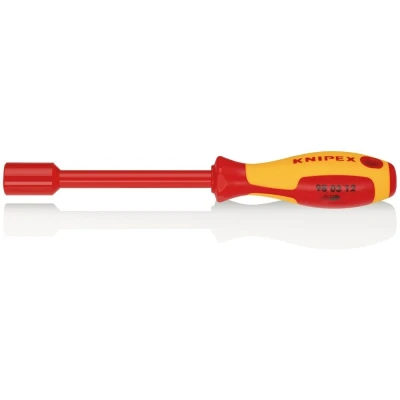 Afbeelding van Knipex 98 03 12 VDE Dopschroevendraaier Zeskant x 125mm
