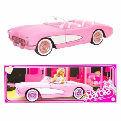 Image de Barbie The Movie Véhicule Pink Corvette convertible 6 ans et plus