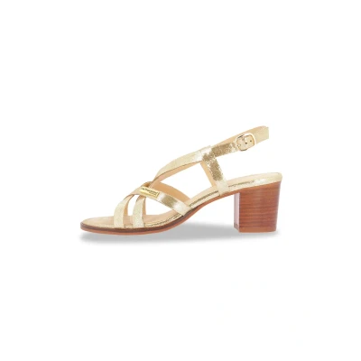 Afbeelding van Les Tropeziennes par M Belarbi LYMA Sandalen, Dames, Maat: 41, Or Leer