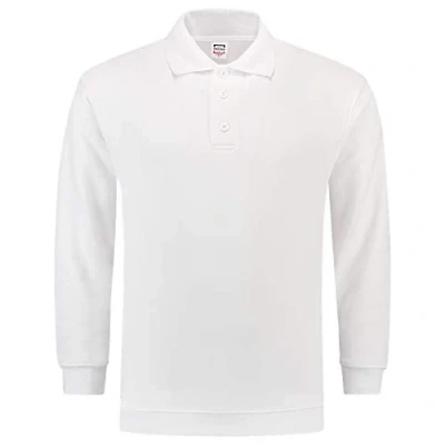 Afbeelding van Tricorp 301005 Polosweater Boord Wit 7XL