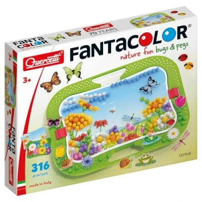 Afbeelding van Quercetti Natuurplezier Bugs &amp; Pegs 321 delig