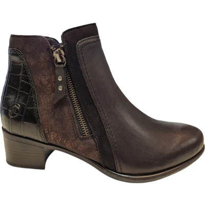 Afbeelding van Remonte R5172 04 Dames Enkellaarzen Zwart 36