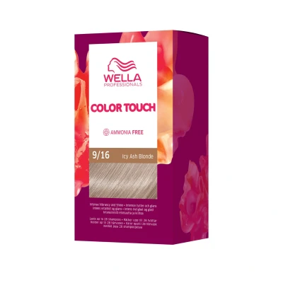Afbeelding van Wella Color Touch Kits 9/16 Icy Ash Blonde 130ml