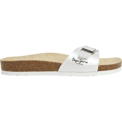 Afbeelding van Pepe Jeans Muiltjes, Dames, Maat: 36, Blanc Kunststof