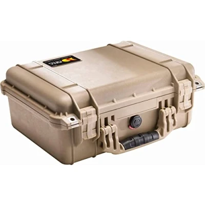 Afbeelding van Peli Case Camerakoffer 1450 Desert Tan excl. plukschuim 37,100000 x 25,800000 15,200000 cm (BxDxH)