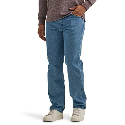 Afbeelding van Wrangler Heren Jeans, Light stonewash Flex