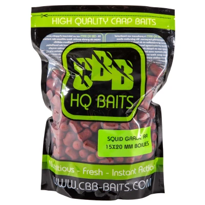 Afbeelding van CBB Squid Garlic Robin Red 20mm Dumbells 1kg Boilies