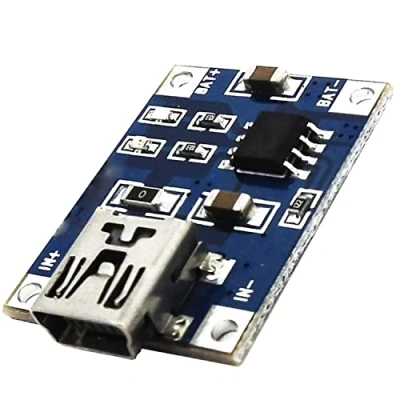 Afbeelding van AZDelivery 3 x TP4056 Mini USB 5V 1A oplaadcontroller Lithium Li Ionenbatterijlader module Inclusief E Book!