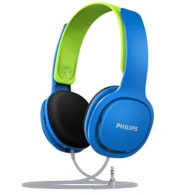 Image de Casque audio pour enfant Philips SHK2000BL Robuste et confortable Bleu