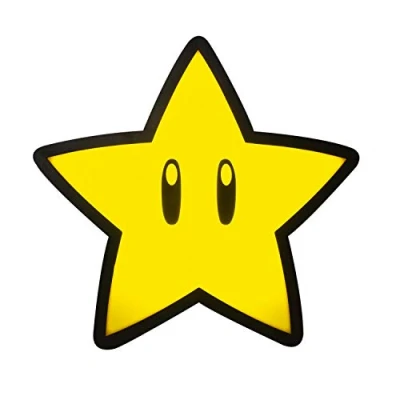 Afbeelding van Super Mario: Star Nachtlamp