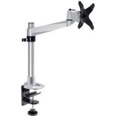 Afbeelding van SpeaKa Professional SP 1624752 Swivel Monitor tafelbeugel 1 voudig 25,4 cm (10) 76,2 (30) Zilver zwart In hoogte verstelbaar, Kantelbaar, Zwenkbaar,
