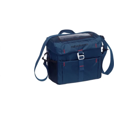 Afbeelding van Stuurtas New Looxs Vigo Handlebar bag 8,5 liter 26 x 15 22 cm blauw