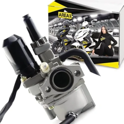 Afbeelding van 12 mm vervangende carburateur geschikt voor Vivacity 50 2T, Zenith 50, Limbo (2 takt)