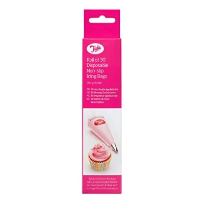 Afbeelding van Wegwerp Spuitzakken, 30 Stuks, Non Slip, Transparant Tala