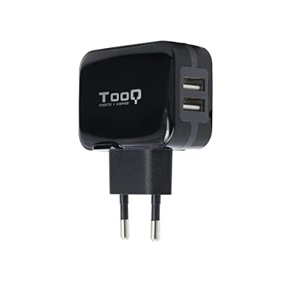 Afbeelding van Oplader TooQ TQWC 1S02 USB 17W Zwart 17 W
