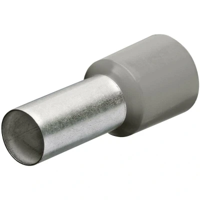 Afbeelding van Knipex 9799335 Adereindhuls Kunststof kraag 11AWG 4,00 mm² Grijs (200st)