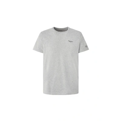 Afbeelding van Pepe Jeans Original Tshirt basic, Heren, Maat: XS, Grey marl