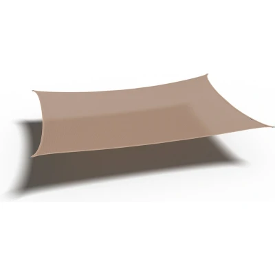 Afbeelding van Nesling Coolfit schaduwdoek Rechthoek 3 x 5M Zand ZONZ B.V.