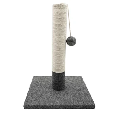 Afbeelding van Tyrol Krabpaal, eenvoudig, grijs en wit, 42 cm, 1 stuk