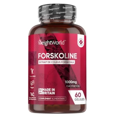 Afbeelding van WeightWorld Forskolin capsules 1000 mg per portie 60 vegan Geschikt voor mannen en vrouwen