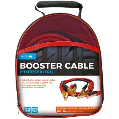 Afbeelding van Simply SP200 Professionele Jump Leads/Booster Kabel