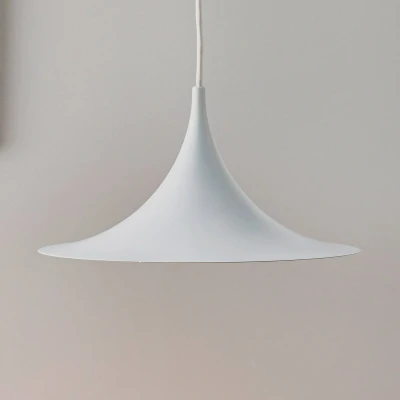 Afbeelding van Gubi Semi hanglamp, Ø 30 cm, wit