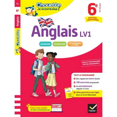 Image de Chouette Je m&#039;entraîne Anglais 6e (A1 vers A2) Nouveau programme