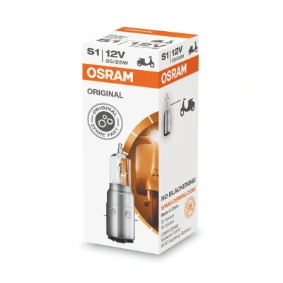 Afbeelding van Osram Halogeenlamp S1 BA20d 12V Original Line