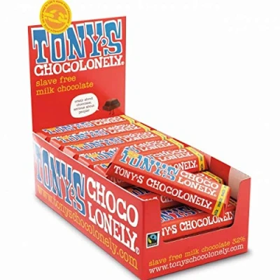 Afbeelding van Tony&#039;s Chocolonely Melk 35 stuks