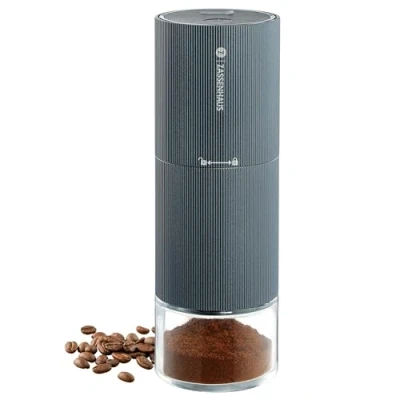 Afbeelding van ZASSENHAUS Master USB Elektrische koffiemolen Roestvrijstalen met verstelbare molen Espressomolen batterij